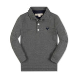 Organic Long Sleeve Pique Polo