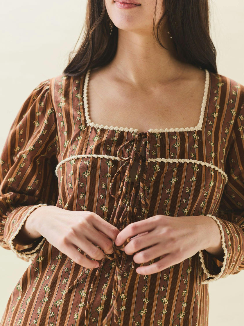 Tara Dress, Fresh Garden Floral