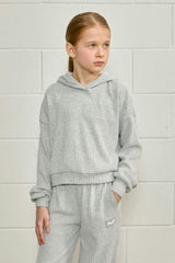 SoftRib Cropped Hoodie