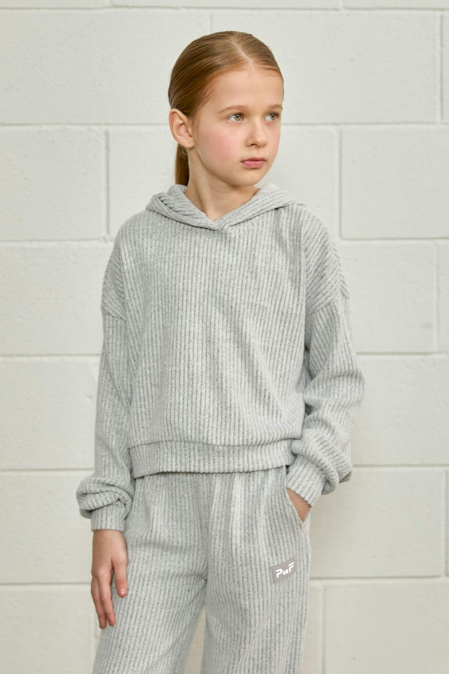 SoftRib Cropped Hoodie