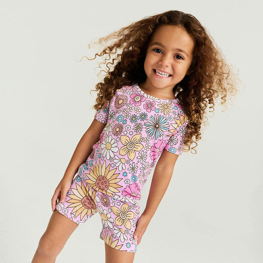 Presley Pink Classic Pajama Short Set