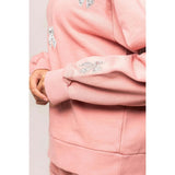 Micah Crew Neck Sweatshirt in Pink & Bows