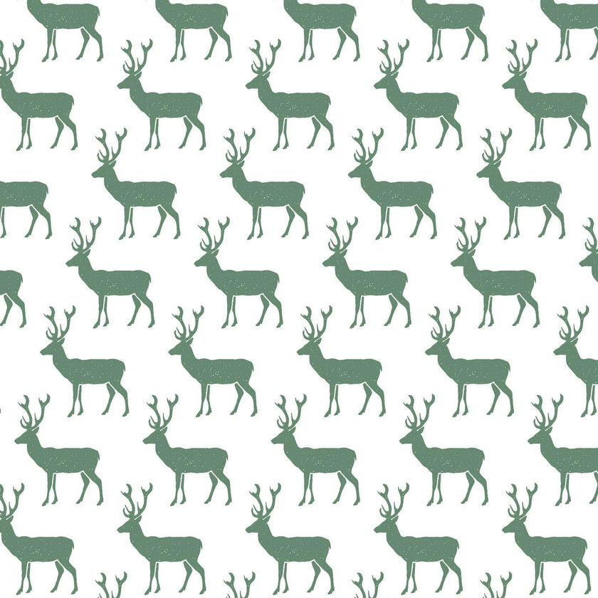 Parker Boys' Zipper Pajama - Woodland Deer