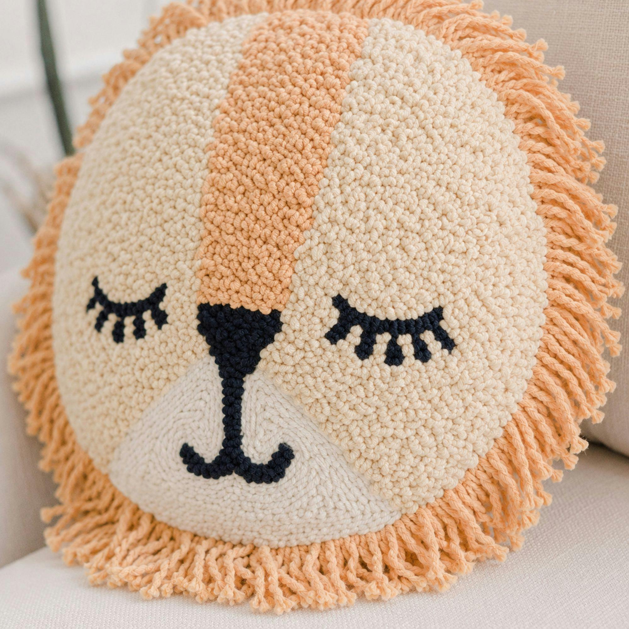 Lion Decorative Nursery Pillow