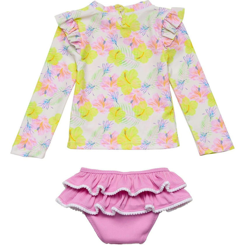 Aloha Vacay Recycled Ruffle Set