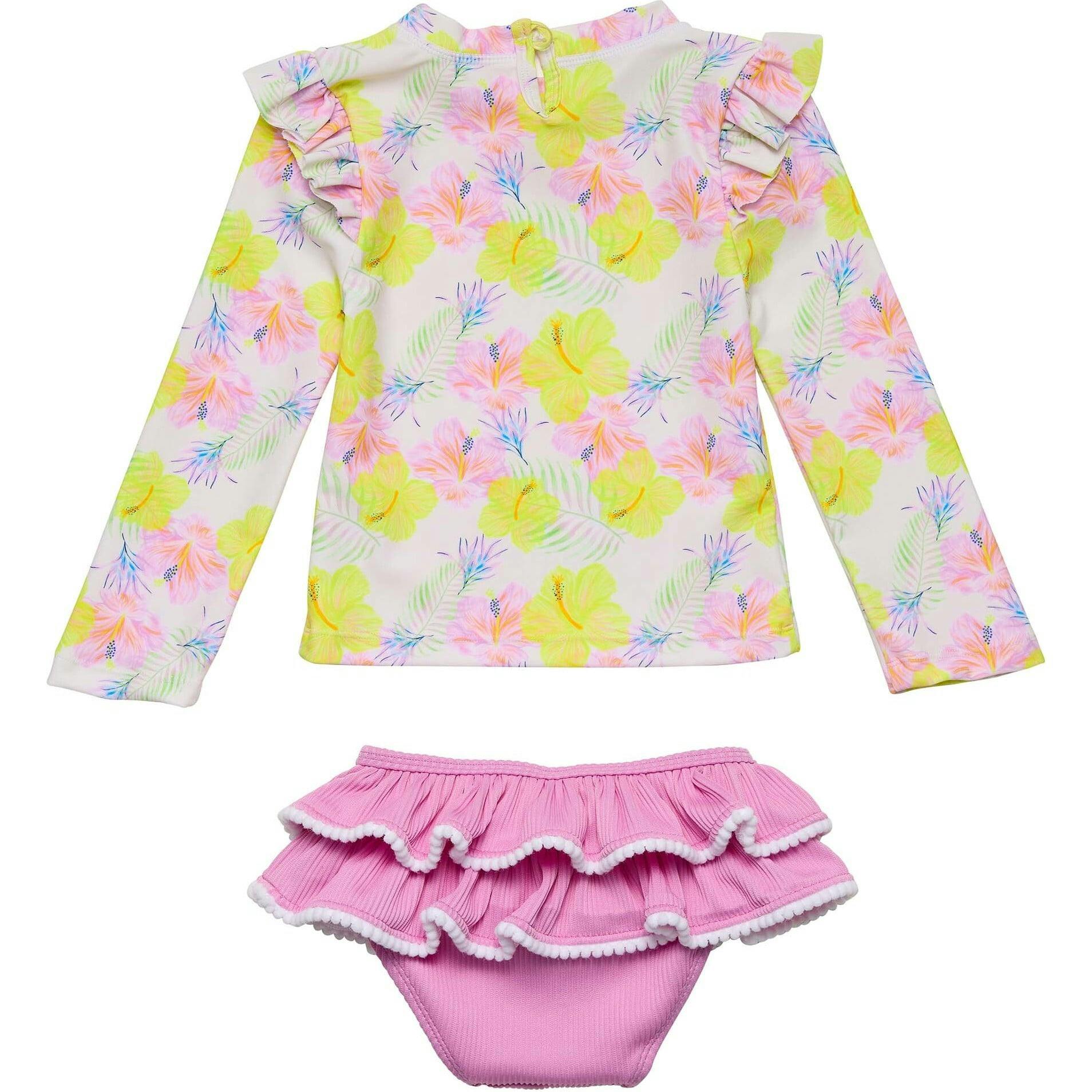 Aloha Vacay Recycled Ruffle Set