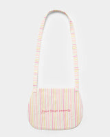 Hudson Purse - Pink Stripes