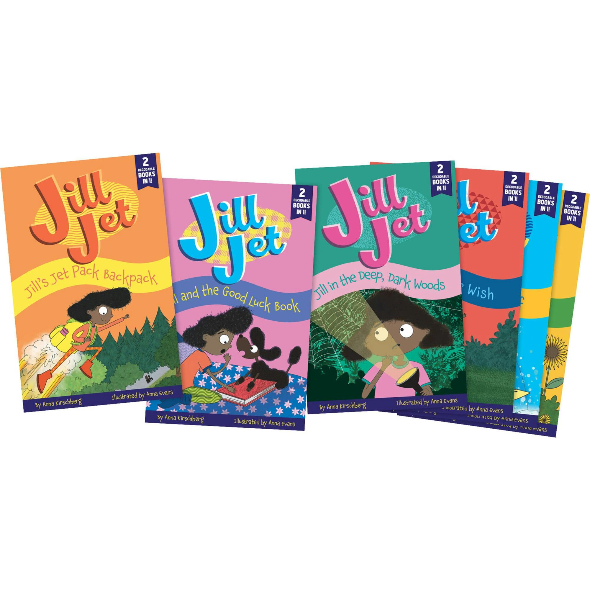 Jill Jet  Decodable Reader Chapter Books