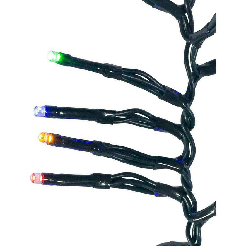 CUL 1000-Light 33-Foot Cluster Garland with Multi-Color 3MM LED Bulbs
