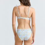 women's jasmine blossom mid rise bikini bottom