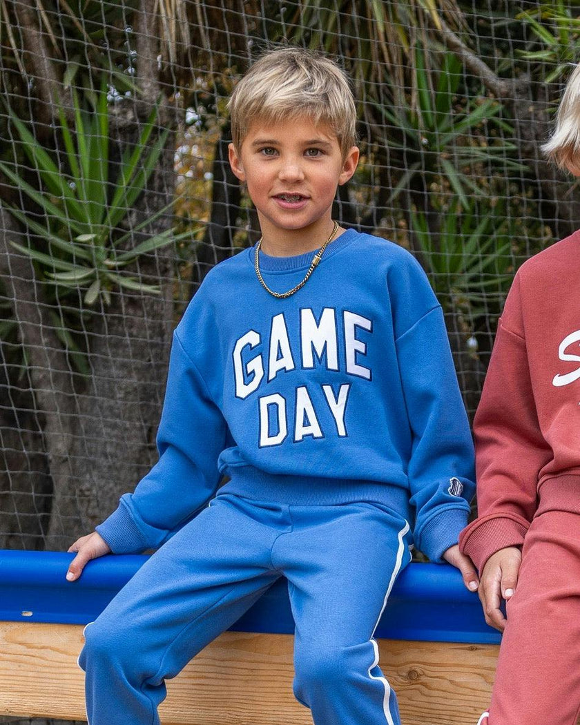 Ryder Game Sweatshirt - Bright Cobalt French Terry
