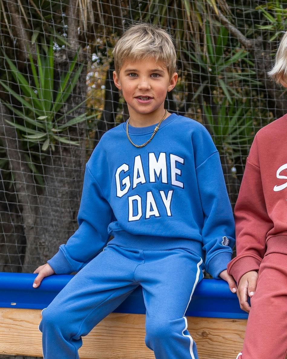 Ryder Game Sweatshirt - Bright Cobalt French Terry