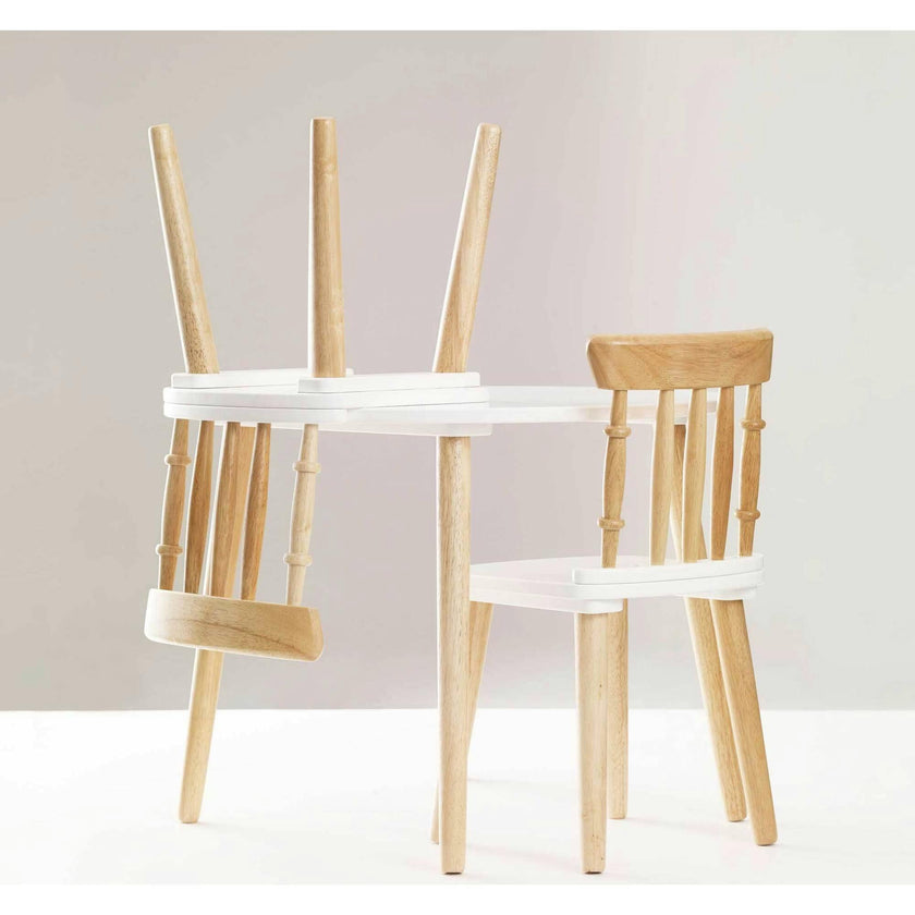 Children's Wooden Table & Chairs