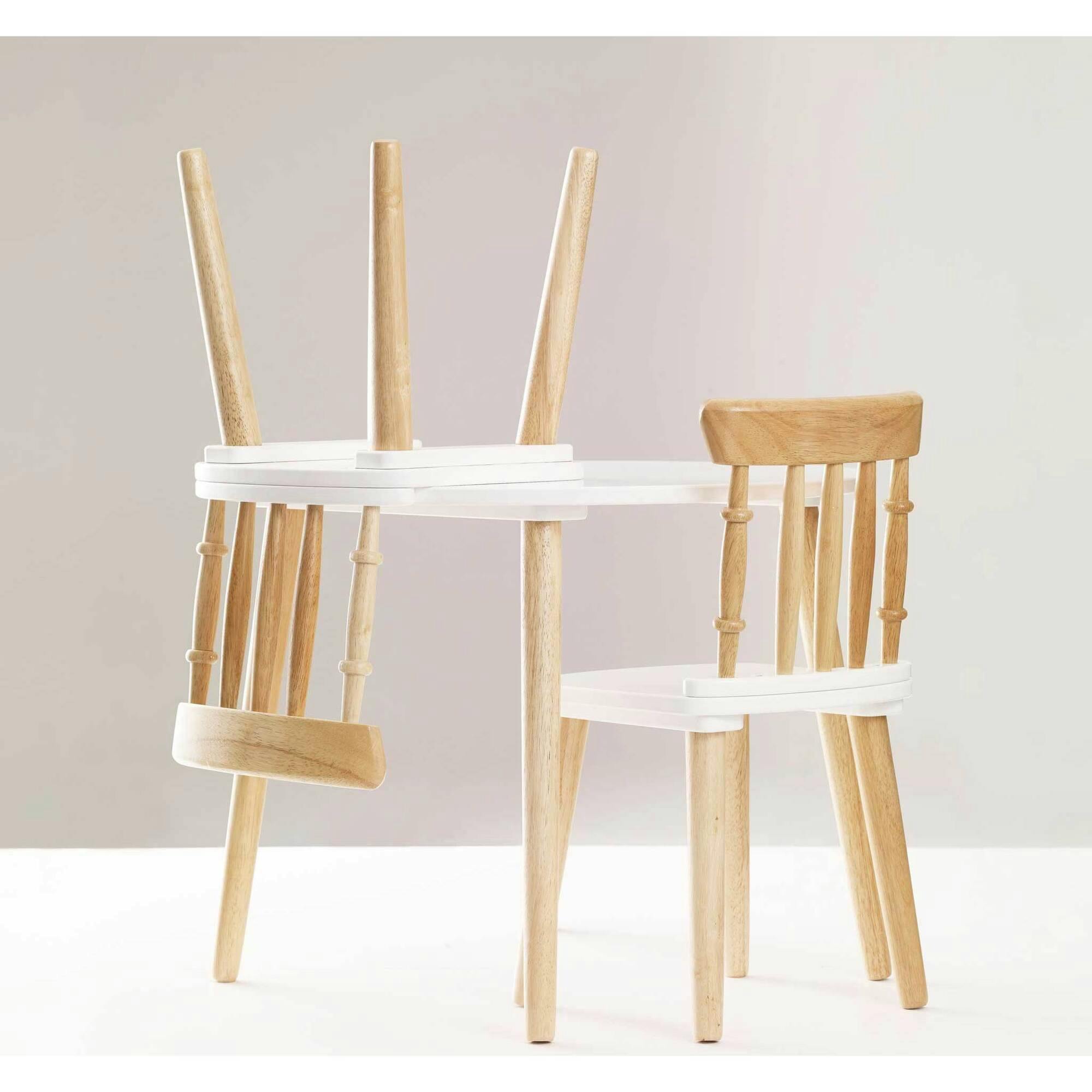 Children's Wooden Table & Chairs
