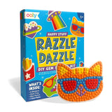 Razzle Dazzle Mini DIY Gem Sticker Kit - Happy Stuff - 8 Stickers