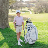 Will Boys' Performance Polo by LH Sport - Cayman Coral