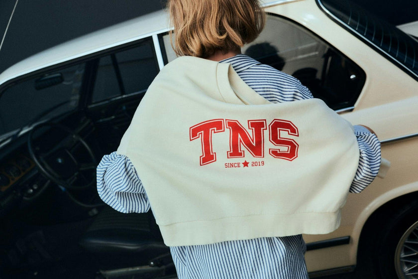 Tansy Teen Sweatshirt Ecru