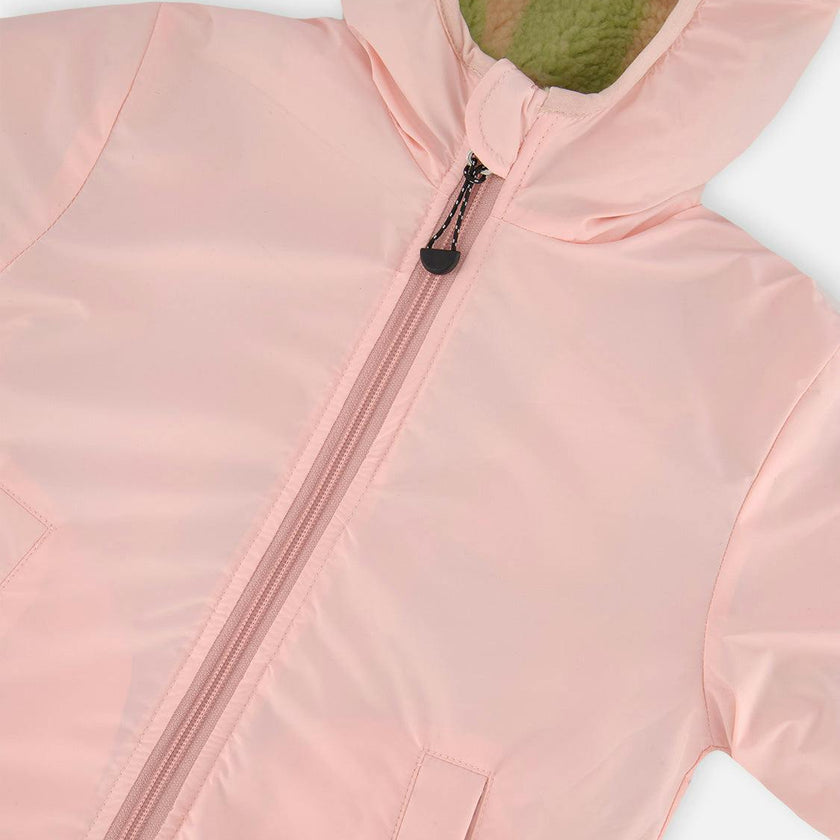 Reversible Mid-Season Jacket Pale Dusty Pink