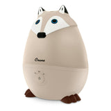 Mini-Adorable Red Fox 0.5 Gal. Baby Humidifier, Cool Mist with Aroma Tray & Night Light