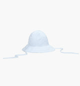 The Baby Sunhat - Blue/White Stripe
