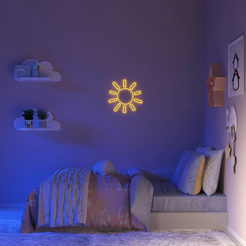 Solar Burst - LED neon sign