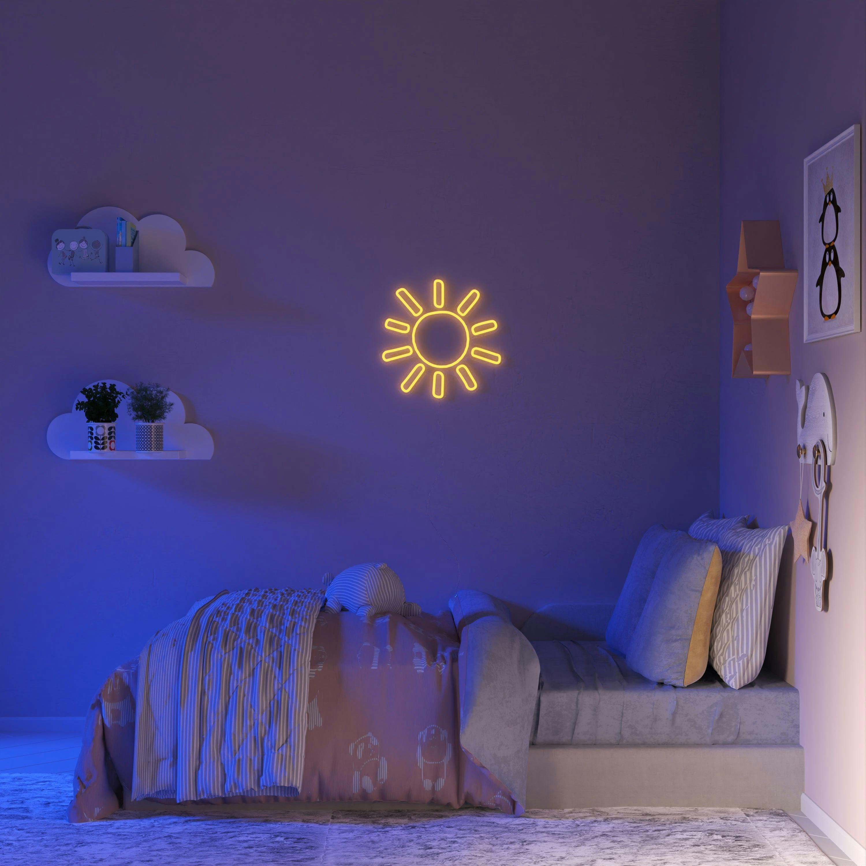 Solar Burst - LED neon sign