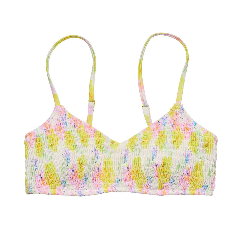 Womens Aloha Vacay Recycled Bikini Top