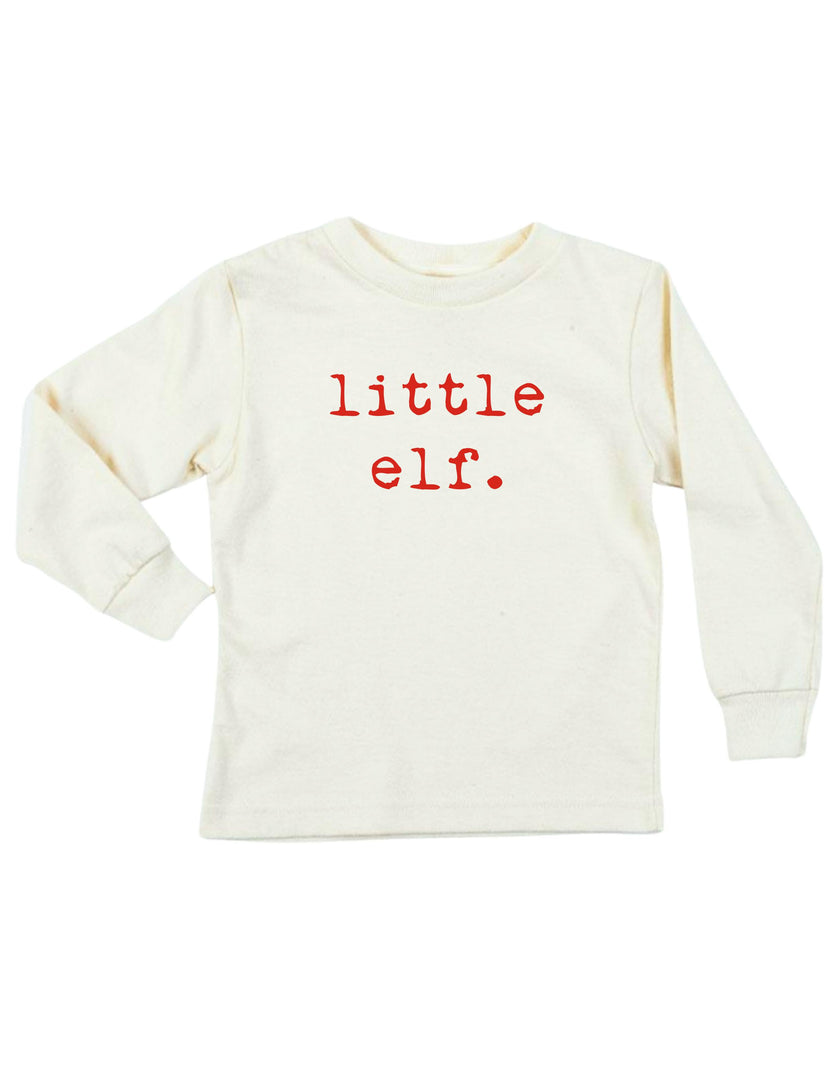 Little Elf Organic Kids T-Shirt Long Sleeve