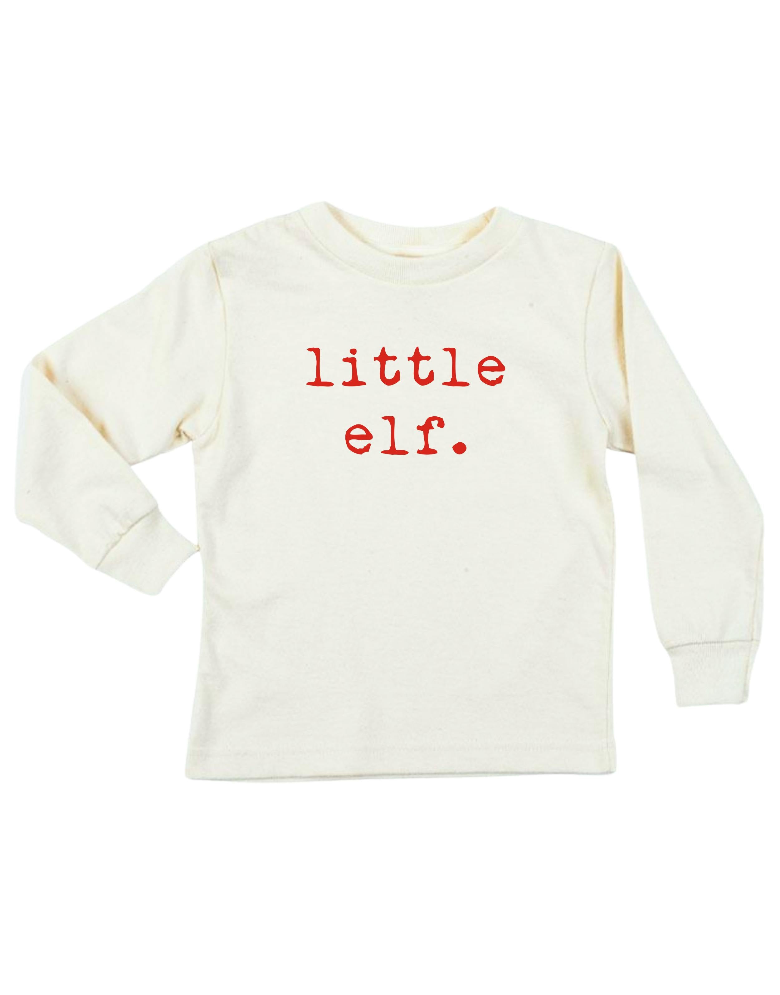 Little Elf Organic Kids T-Shirt Long Sleeve