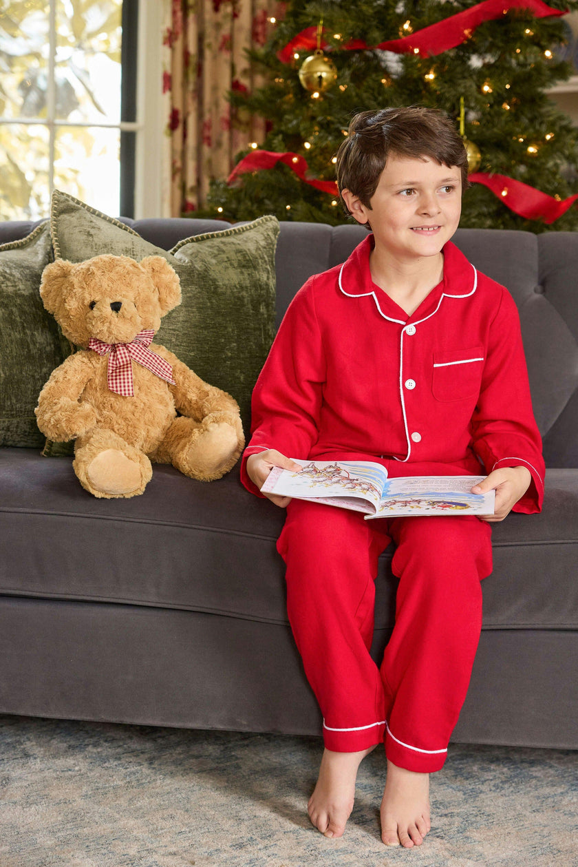 Classic Pajama Set - Red