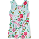 Reversible Wrap Romper, Blue