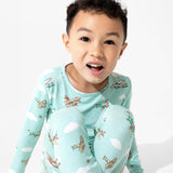 Vintage Airplanes Bamboo Kids Pajamas