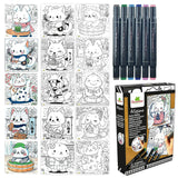 Artissimo - Layout And Markers Kawaii Animals - 10y+