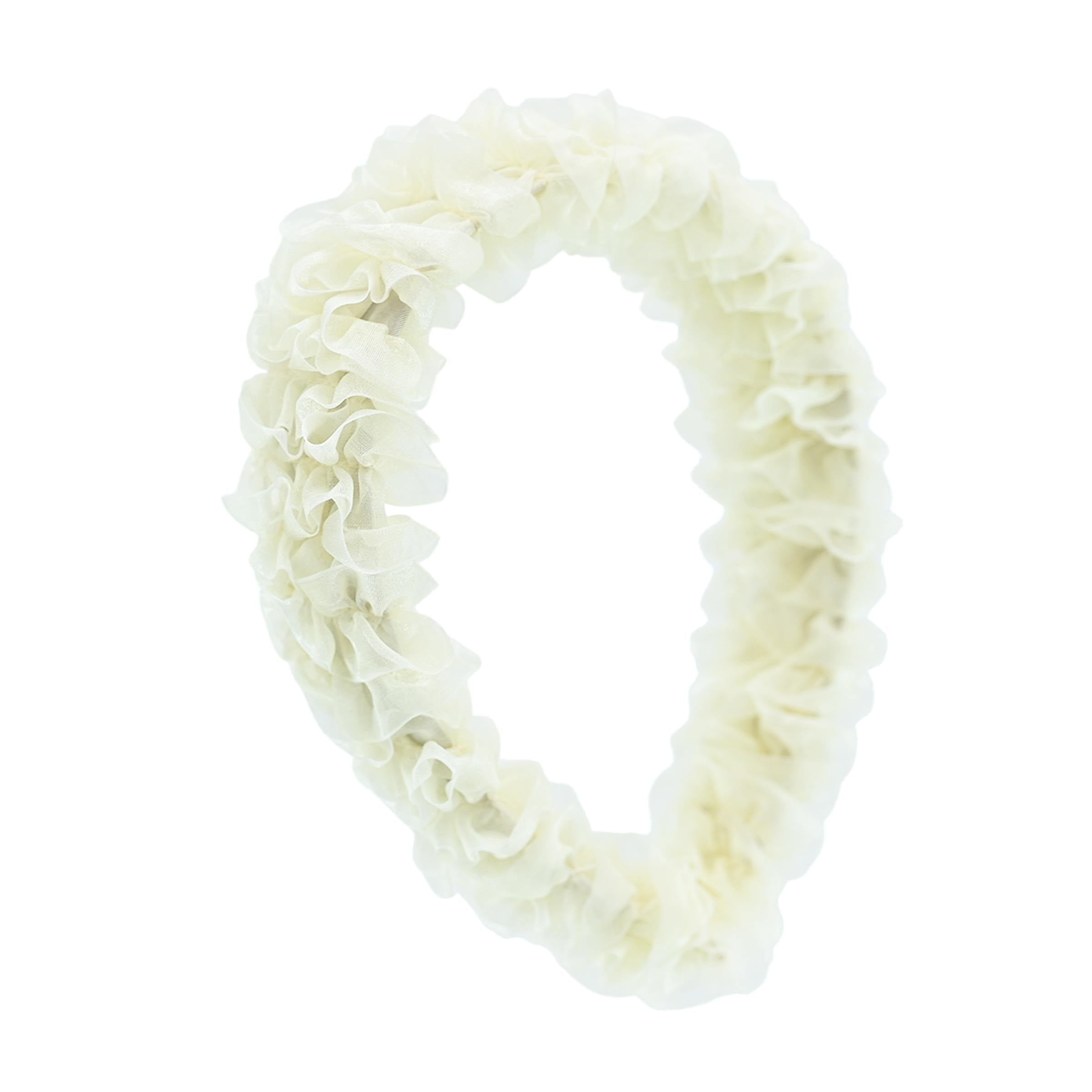 Multicolored Tulle Ruffle Headband