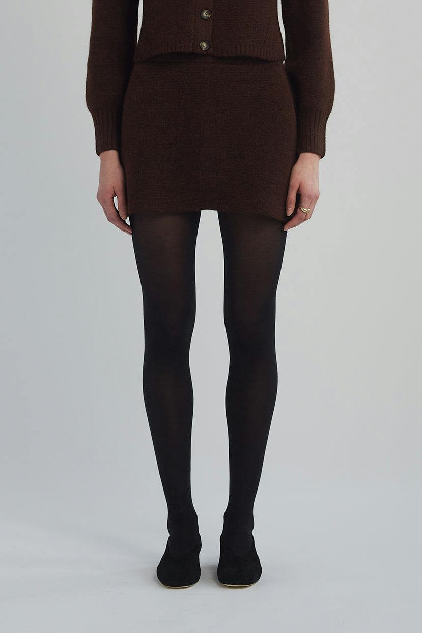 LYDIA MINI SKIRT | COCOA