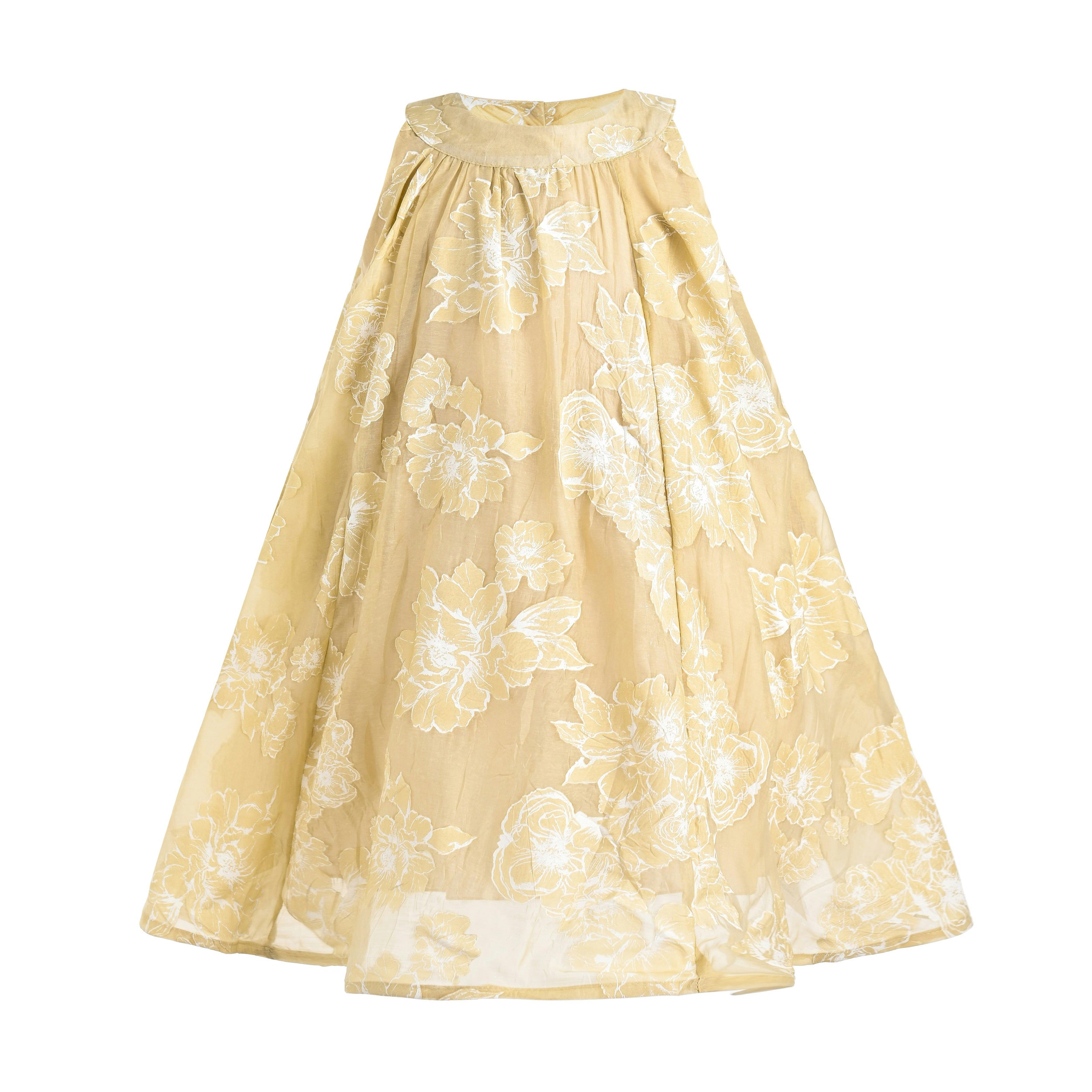 Golden Bloom Dress