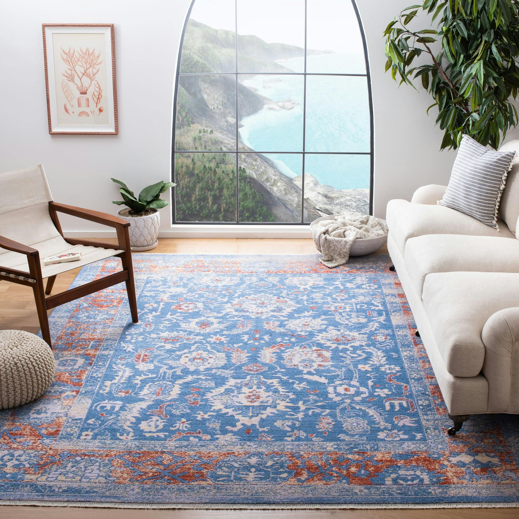 Hellenic Beryl Rug, Blue