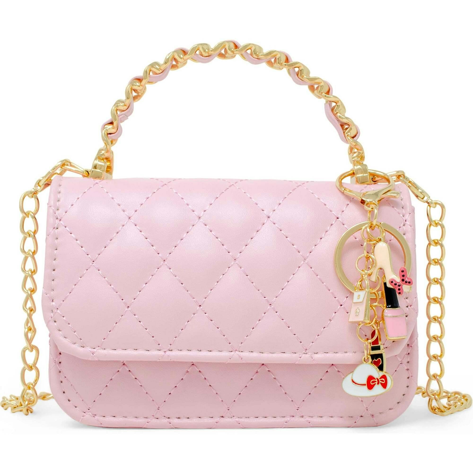 Girl's Classic Link Chain Top Handle Handbag
