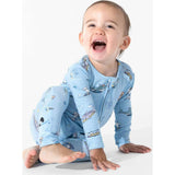 School Bamboo Convertible Footie