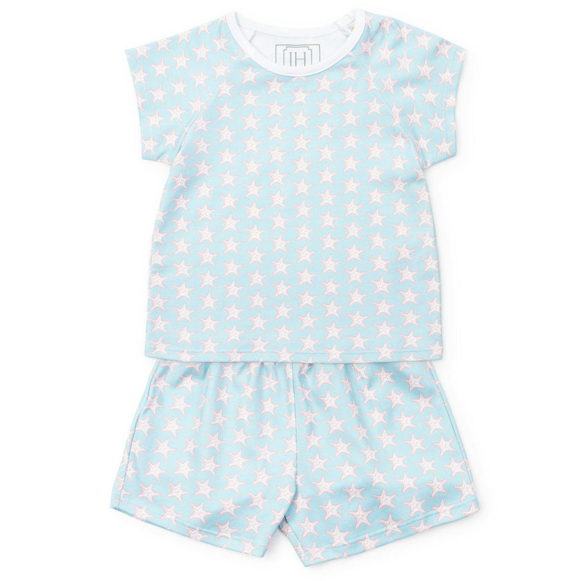 Emery Girls' Short Set - Seaside Starfish