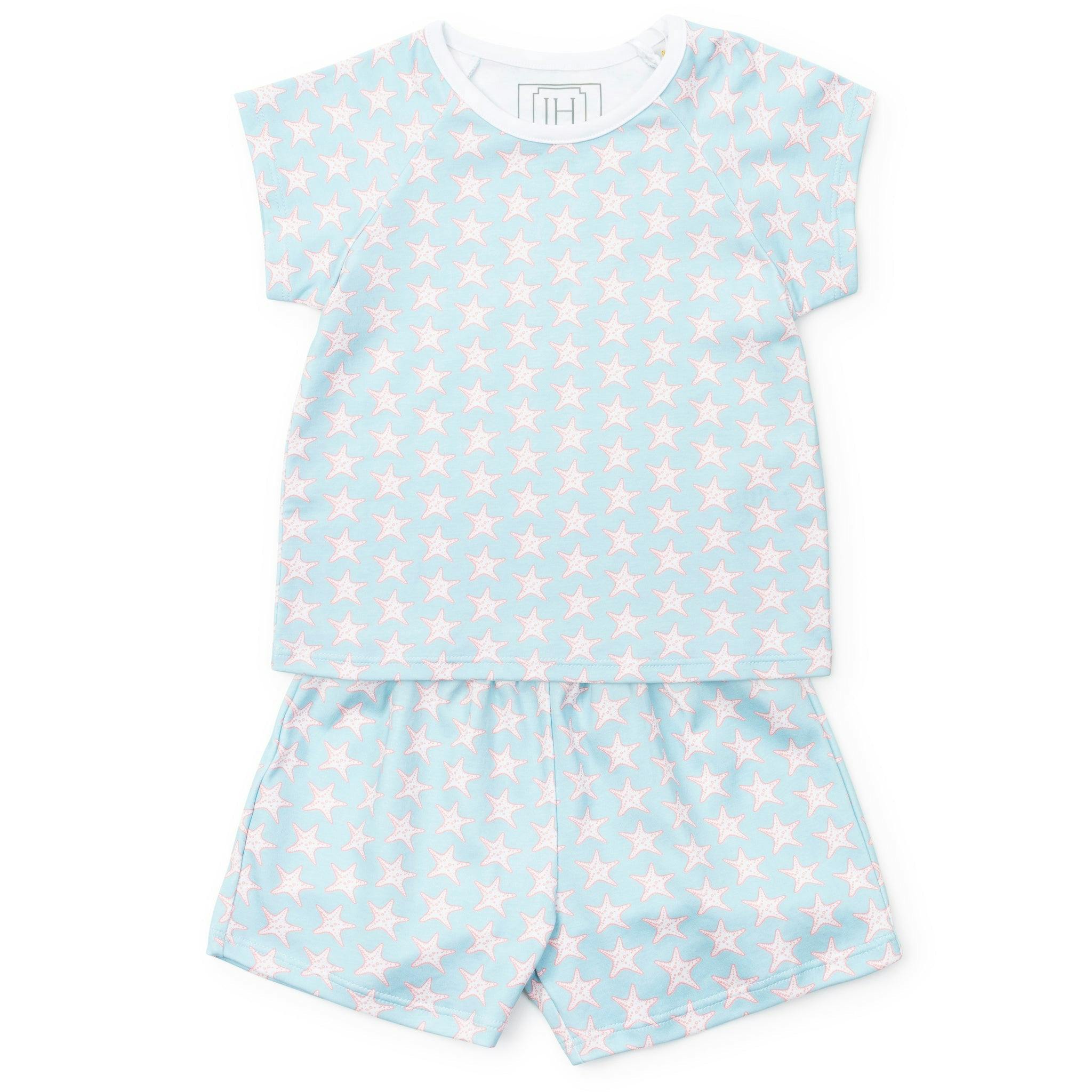 Emery Girls' Short Set - Seaside Starfish