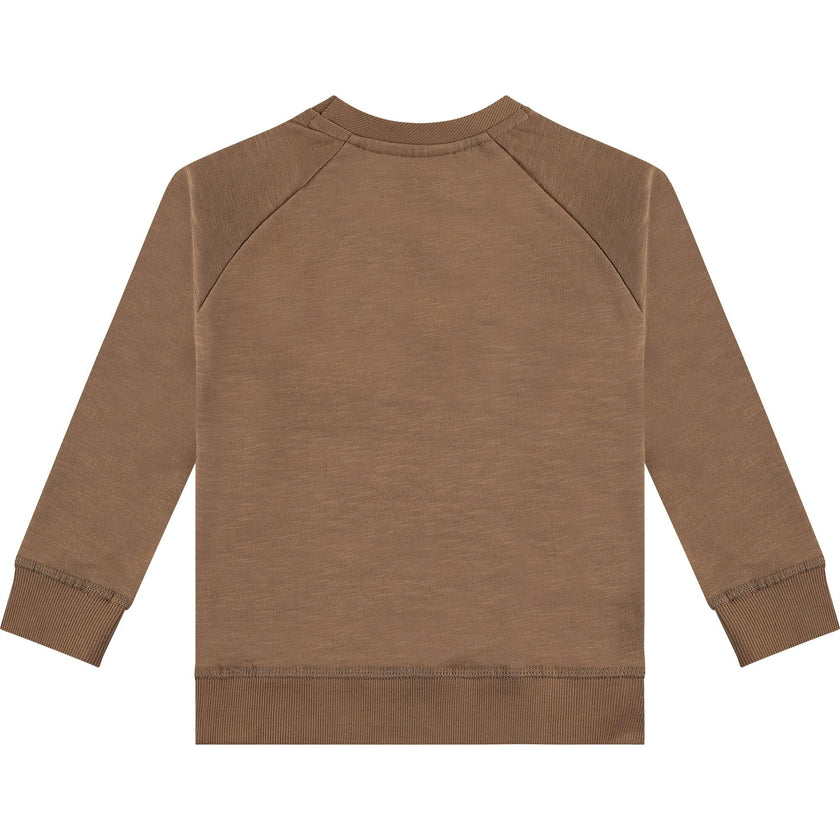 DJ Vinyl Character Crew Neck Pullover Sweatshirt