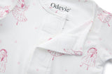 Bamboo Footie Pajama Sleepsuit - Princesse Rose