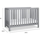 Colby 4-In-1 Low-Profile Convertible Crib