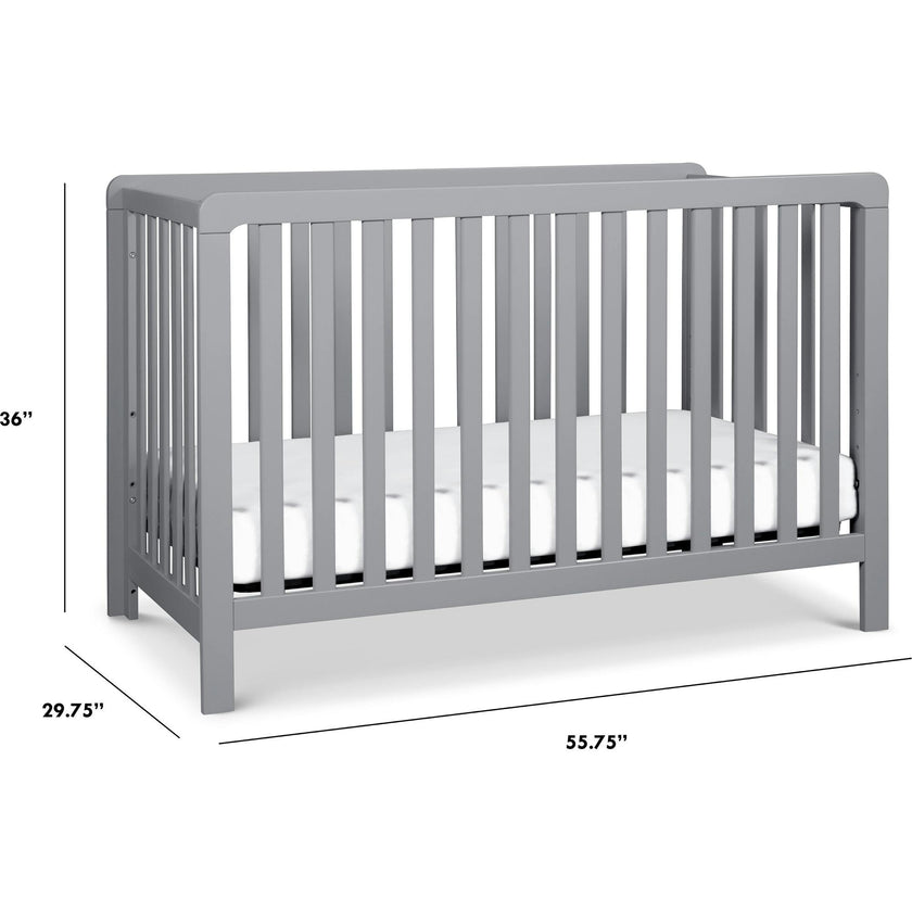 Colby 4-In-1 Low-Profile Convertible Crib
