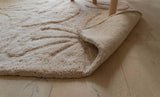 Floral Field Washable Wool Area Rug