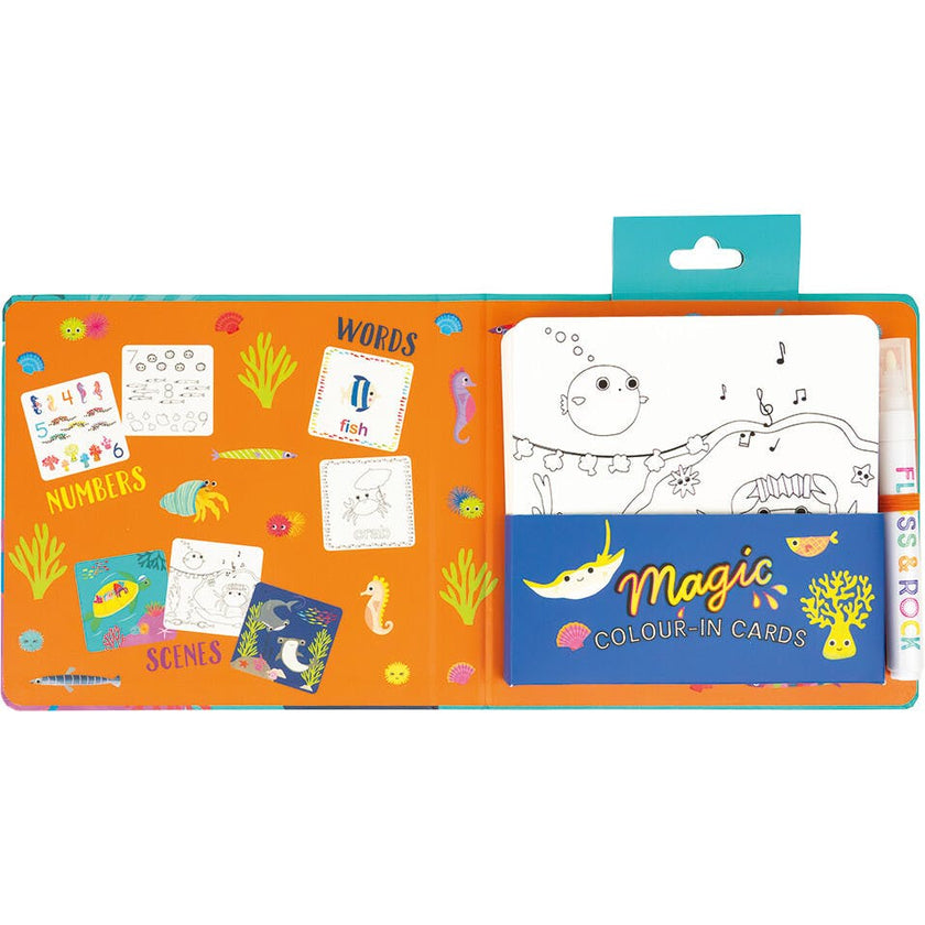 Magic Color Changing Water Cards - Ocean