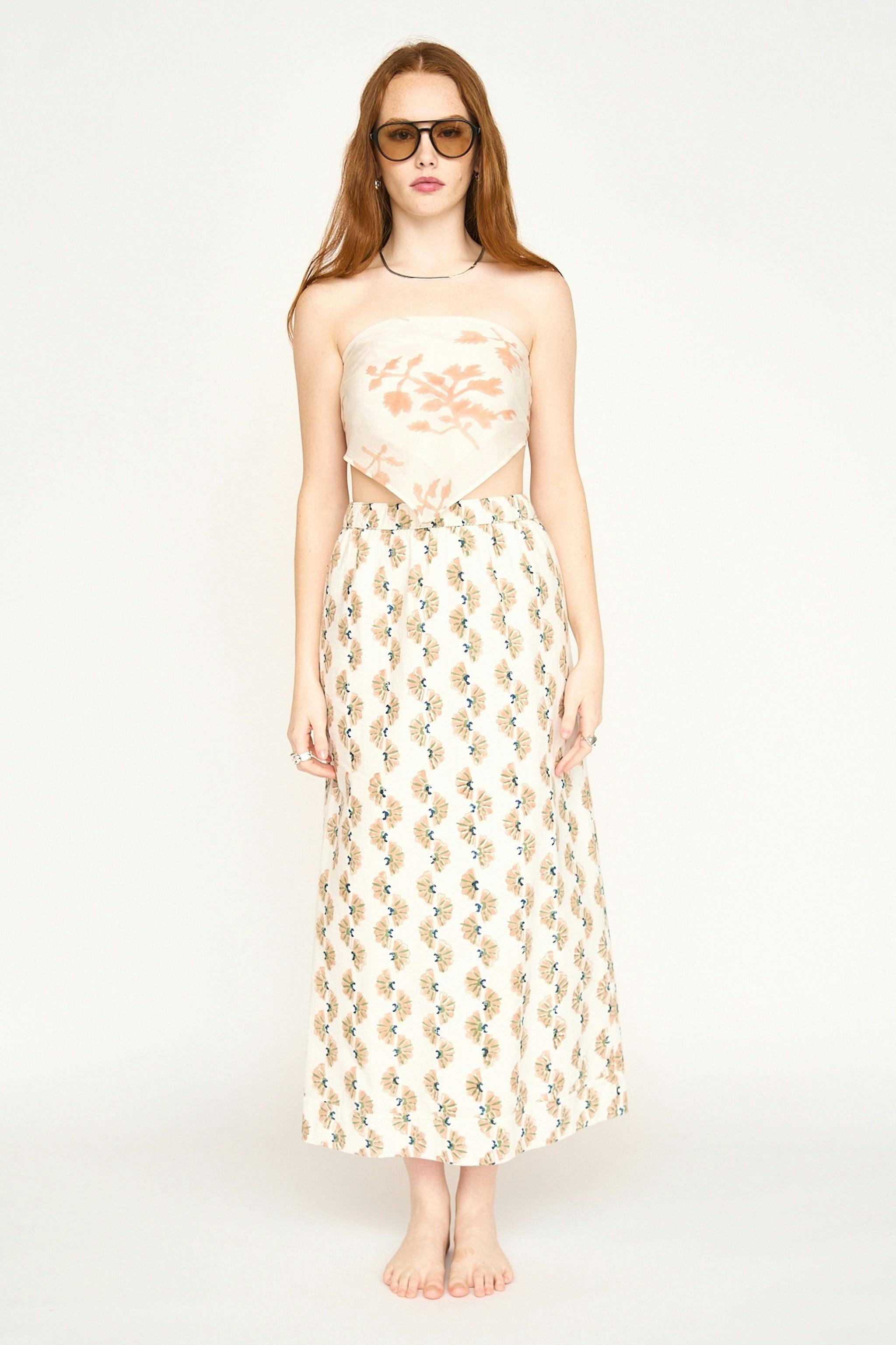 La Paz Skirt in Clay Orchard Road