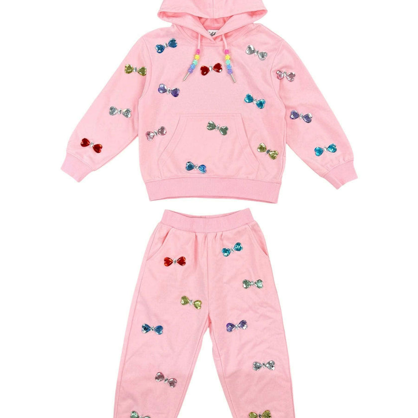 Gem Bows Jogger Set
