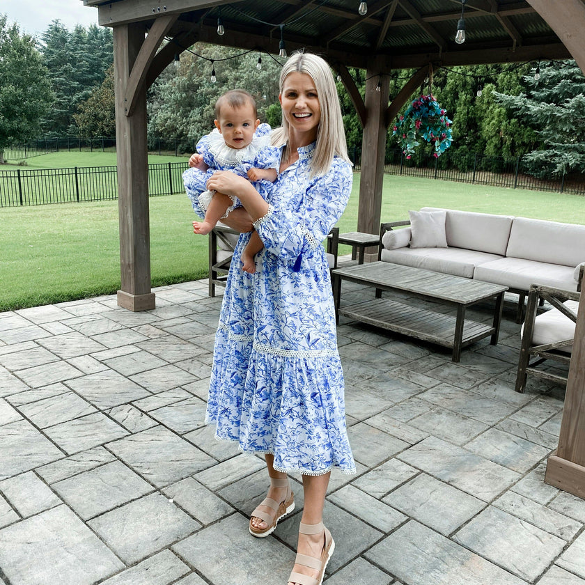 Jaylin Linen Mom Dress